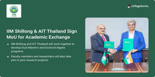 IIM Shillong and AIT Thailand Sign MoU to Promote Academic Exchanges